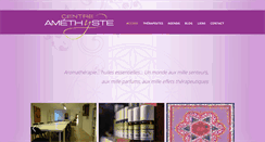 Desktop Screenshot of centre-amethyste.ch
